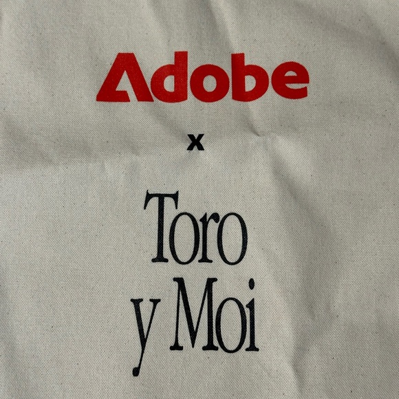 Toro y Moi x Adobe Max Limited Edition Tote Bag 2023 - Picture 6 of 6